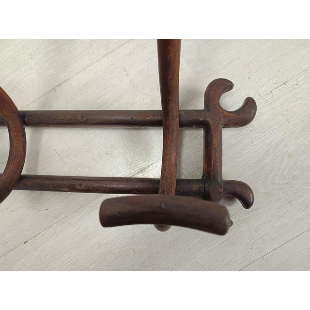 Wall-Mounted Coat Rack from Thonet, 1890s For Sale - Image 15 of 16