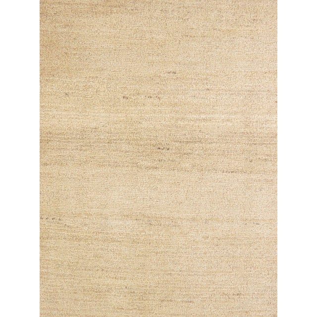 Contemporary Vintage Hand-Knotted Persian Gabbeh Rug 7'4" X 9'11" For Sale - Image 3 of 4