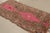 Moroccan Vintage Mid-Century Moroccan Berber Runner With Pink Lozenges For Sale - Image 3 of 9