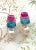 Christina Addison Medium 18kt Yellow Gold Gum Drop™ Earrings With Pink Topaz and Diamonds With Detachable Pearls For Sale - Image 12 of 12