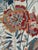 2020s G P & J Baker Indienne Flower Red/Teal Linen Fabric 7 7/8 Yards For Sale - Image 5 of 6