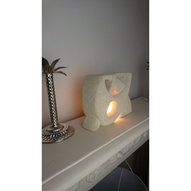 Luberon Stone Lamp by Albert Tormos, 1970s For Sale - Image 4 of 11