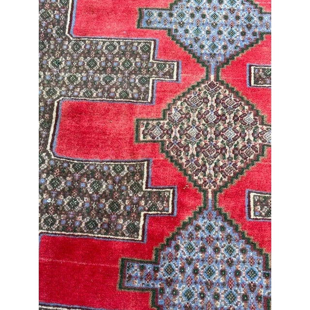 Vintage Senneh Rug, 2000s For Sale - Image 10 of 18