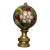 Vintage Cloisonne Floral Lamp Finial For Sale