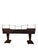 Wood Late 19th Century Monumental Antique English Regency Revival Flame Mahogany Executive Desk For Sale - Image 7 of 12