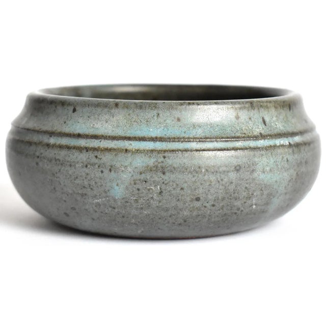 Ceramic Vintage Art Pottery Small Bowl For Sale - Image 7 of 7