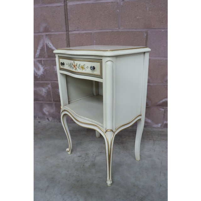 Drexel French Style Nightstand/Pair Chairish