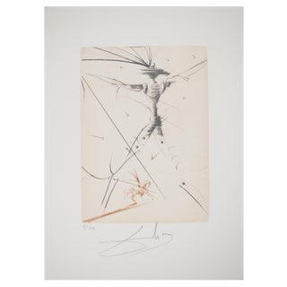 Salvador Dali, The Little Knight, Original Engraving For Sale