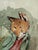 Wood Beatric Potter Jemima Puddle Duck and the Fox, Framed For Sale - Image 7 of 12