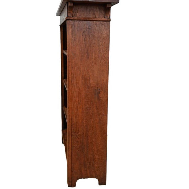 Arts and Crafts Oak Open Bookcase, 1900 For Sale - Image 14 of 16
