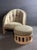 Summit Furniture Summit Picket Lounge Chairs and Ottomans Patio Furniture For Sale - Image 4 of 12