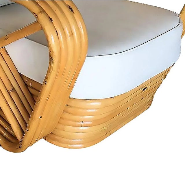 Restored 5-Strand Square Pretzel Sofa & Lounge Chair Livingroom Set For Sale - Image 11 of 12