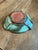 Mid 20th Century Frankoma Ashtray Green Tobacciana For Sale - Image 5 of 6