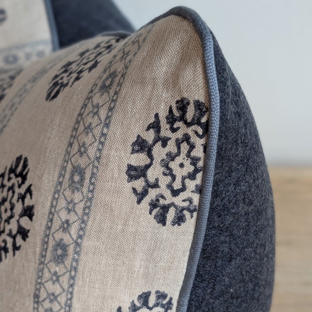 2020s Gp & J Baker Alma Lumbar in Indigo - Single For Sale - Image 5 of 6