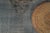 Textile 1970s Vintage Turkish Handmade Wool Cotton Blue Area Rug For Sale - Image 7 of 12