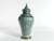 Gustavsberg Art Deco Green Lustre Glaze Lidded Vase by Josef Ekberg for Gustavsberg, 1920s For Sale - Image 4 of 17