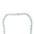 Sky Blue 27.5 Carat Aquamarine Chic Blue Necklace With 1.85ct Diamonds by VRJewels For Sale - Image 8 of 14