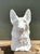 Vintage Cast Concrete German Shepherd Head For Sale - Image 9 of 12