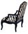 Vintage Faux Zebra Upholstered Chair, Pair For Sale In Los Angeles - Image 6 of 15