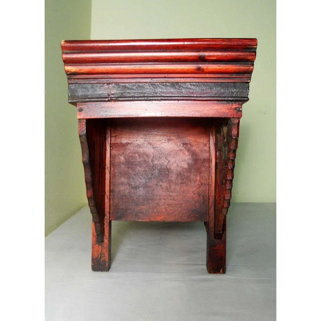 Early 19th Century Antique Chinese Petit Altar For Sale - Image 9 of 12