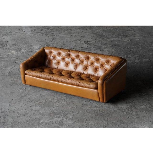 Vintage Three-Seater C610 Sofa by Geoffrey Harcourt for Artifort, Netherlands, 1970s For Sale - Image 9 of 9