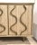 2020s Modern Grasscloth Wave Media Cabinet For Sale - Image 5 of 8