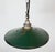 Metal Industrial Green Enamel Light, 1950s For Sale - Image 7 of 18