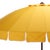 Modern Panza 9 Ft Crank Umbrella, Yellow/Brown Pole For Sale - Image 3 of 8