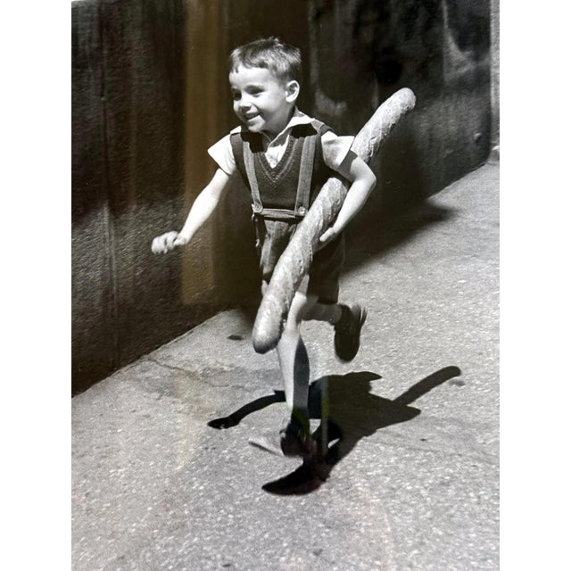 Modern Framed Photograph Petite Parisien by Willy Ronis For Sale - Image 3 of 9