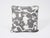 Schumacher Schumacher Double-Sided Pillow in Shantung Silhouette Linen Print For Sale - Image 4 of 6