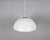Mid-Century Italian Pendant in Metal and White Acrylic Glass by Harvey Guzzini, 1970s For Sale - Image 6 of 14