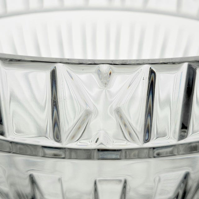 Attributed Tiffany & Co. Atlas Crystal Centerpiece Bowl, 9.75", C. 1995–2005 For Sale - Image 14 of 16