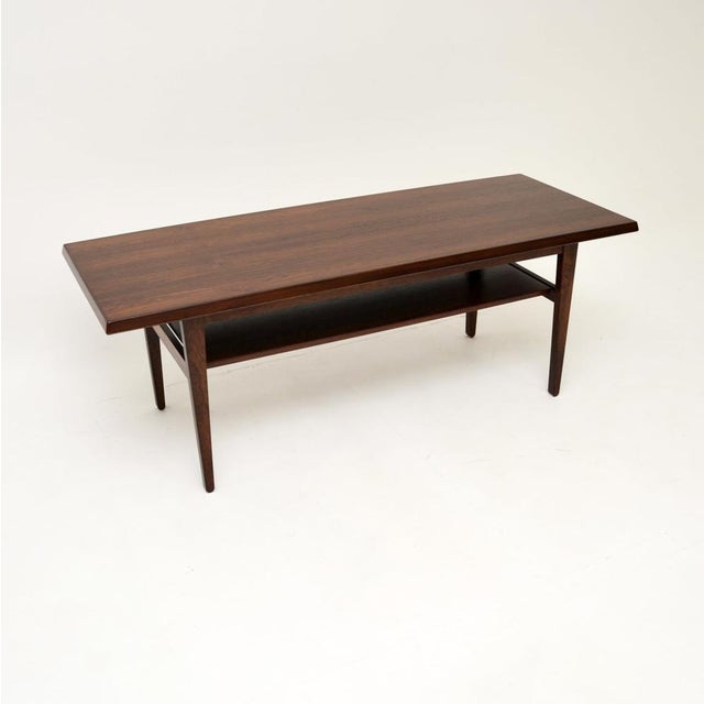 A large and impressive Danish vintage coffee table. This was made in Denmark and dates from the 1960’s. The quality is...