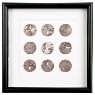 Framed Vintage Watch Parts For Sale