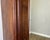 Gold Antique French Style Carved Walnut Wardrobe with Mirror For Sale - Image 8 of 16