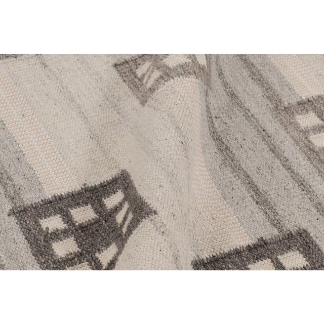 Contemporary Scandinavian Style Wool Rug by Rug & Kilim, India For Sale - Image 9 of 10
