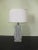 Textile Art Deco Table Lamp For Sale - Image 7 of 13