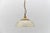 Amber-Colored Embossed Glass Lamp by Peill & Putzler, Germany, 1960s For Sale - Image 14 of 14