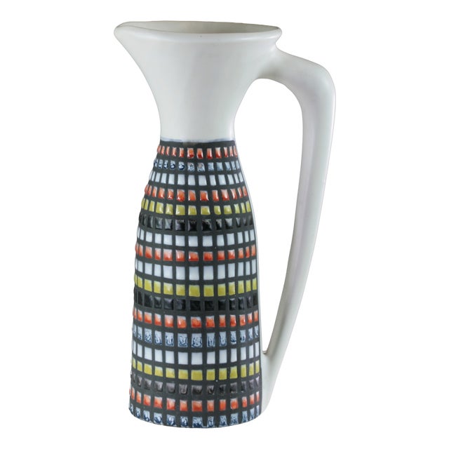 Large Ceramic Pitcher by Roger Capron, France, 1960 For Sale