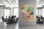 This work will be shipped rolled in a tube. Poynder's method emphasizes gesture, line, color, and space. Physicality and...