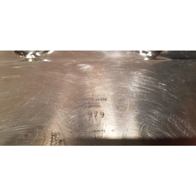 Vintage Birks Primrose Silver Plated Tea/ Coffee Set- 5 Pieces For Sale - Image 11 of 11