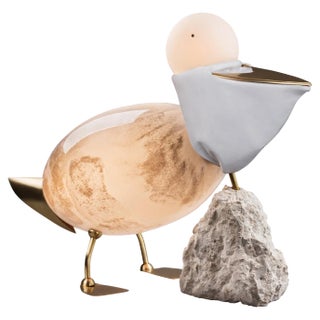 Pelican Floor Lamp by Ludovic Clément D'Armont For Sale