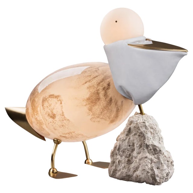 Pelican Floor Lamp by Ludovic Clément D'Armont For Sale