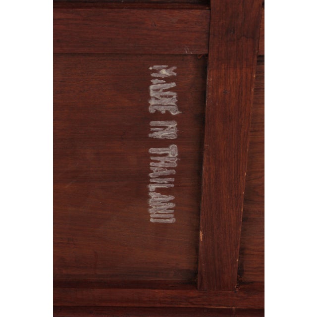Vintage Chinese Rosewood Coffee Cocktail Table For Sale - Image 15 of 15
