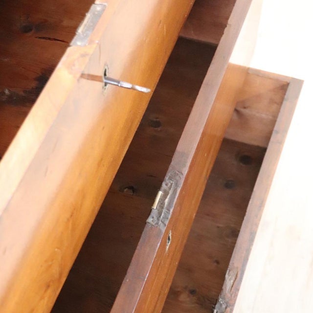 Antique 19th Century Walnut Chest of Drawers For Sale - Image 9 of 14