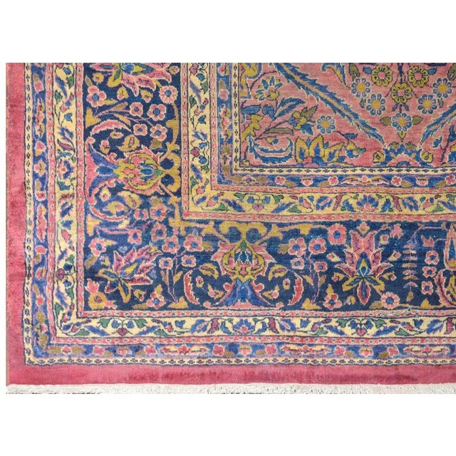 Early 20th Century Sarouk Rug For Sale In Chicago - Image 6 of 12