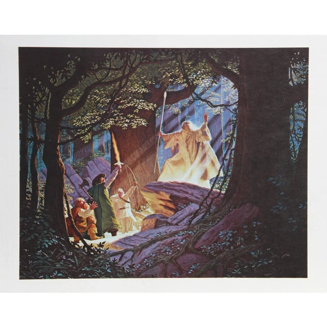 Contemporary Brothers Hildebrandt, Gandalf the White, Lithograph For Sale - Image 3 of 3