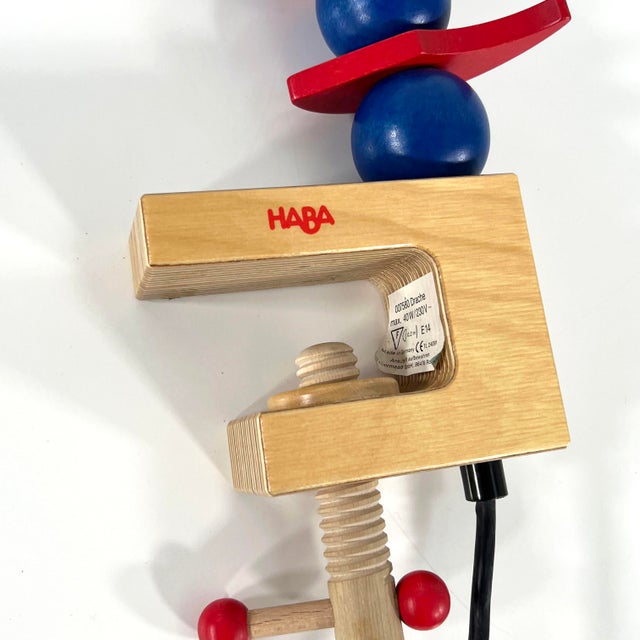 Blue Dragon Table Lamp from Haba, 1980s For Sale - Image 8 of 9