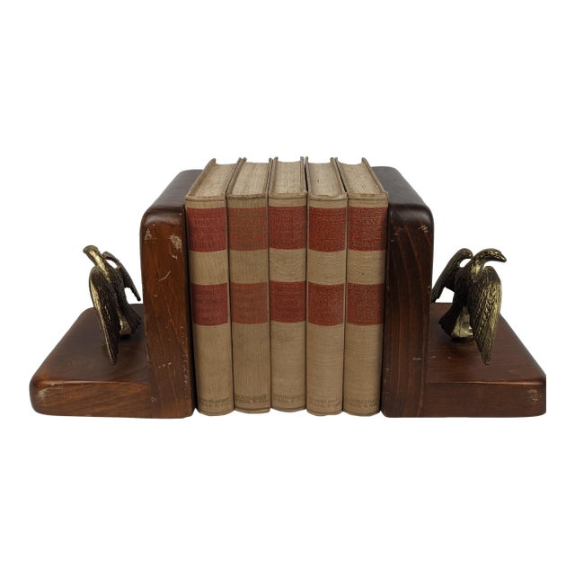 1919 Business Man’s Commercial Law Library Tan & Red Antique Books - Set of 5 For Sale