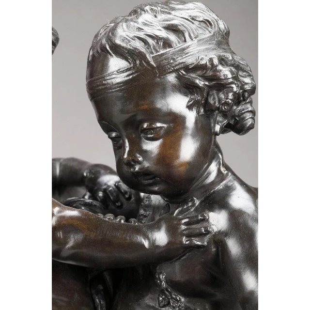 After Falconet, 19th Century, Bronze Sculpture For Sale - Image 6 of 15